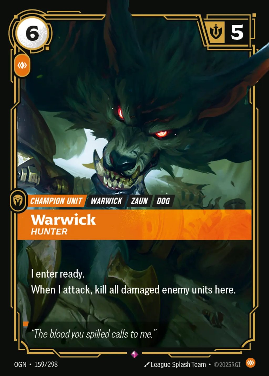 Warwick, Hunter