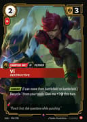 Vi, Destructive