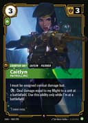 Caitlyn, Patrolling