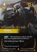 Darius, Exécuteur