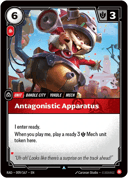 Antagonistic Apparatus