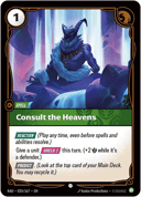 Consult the Heavens