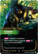 K'Sante, Dauntless