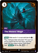 The Waters' Wage
