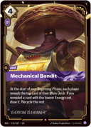 Mechanical Bandit