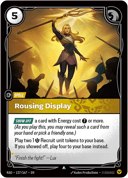 Rousing Display