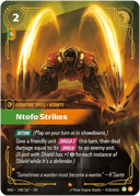 Ntofo Strikes