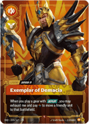 Jarvan IV, Exemplar of Demacia
