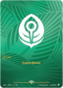 Calm Rune