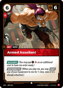 Assaillant armé