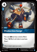 Production Surge