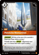 Petricite Monument