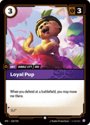 Chiot loyal