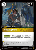 Unsung Hero