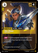 Xin Zhao, Vigilant