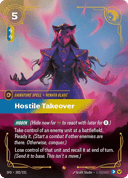 Hostile Takeover