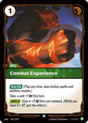 Combat Experience