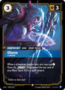 Diana, Lunari