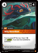 Wily Newtfish
