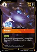 Poppy, Paragon