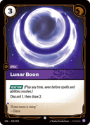 Lunar Boon