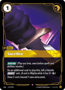 Sacrifice