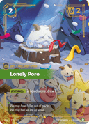 Lonely Poro