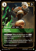 Riven, Shattered