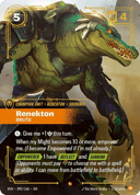 Renekton, Brute