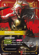 Ambessa, Respected and Feared