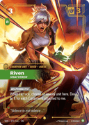 Riven, Shattered