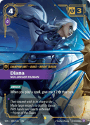 Diana, No Longer human