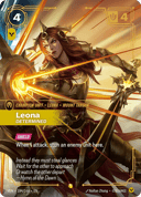 Leona, Déterminée