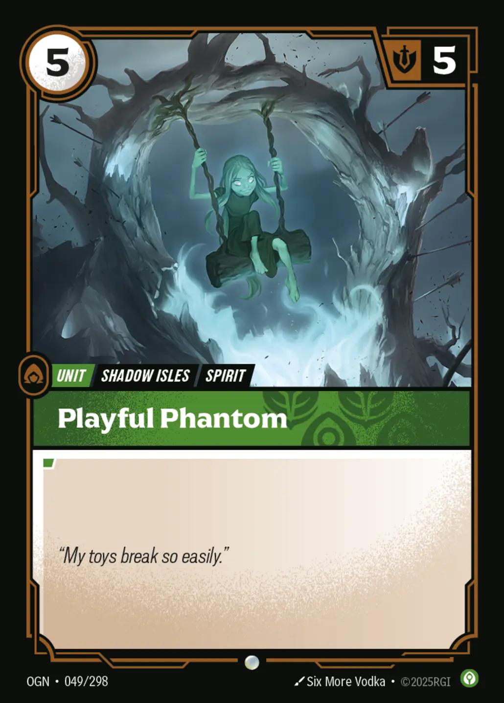 Playful Phantom