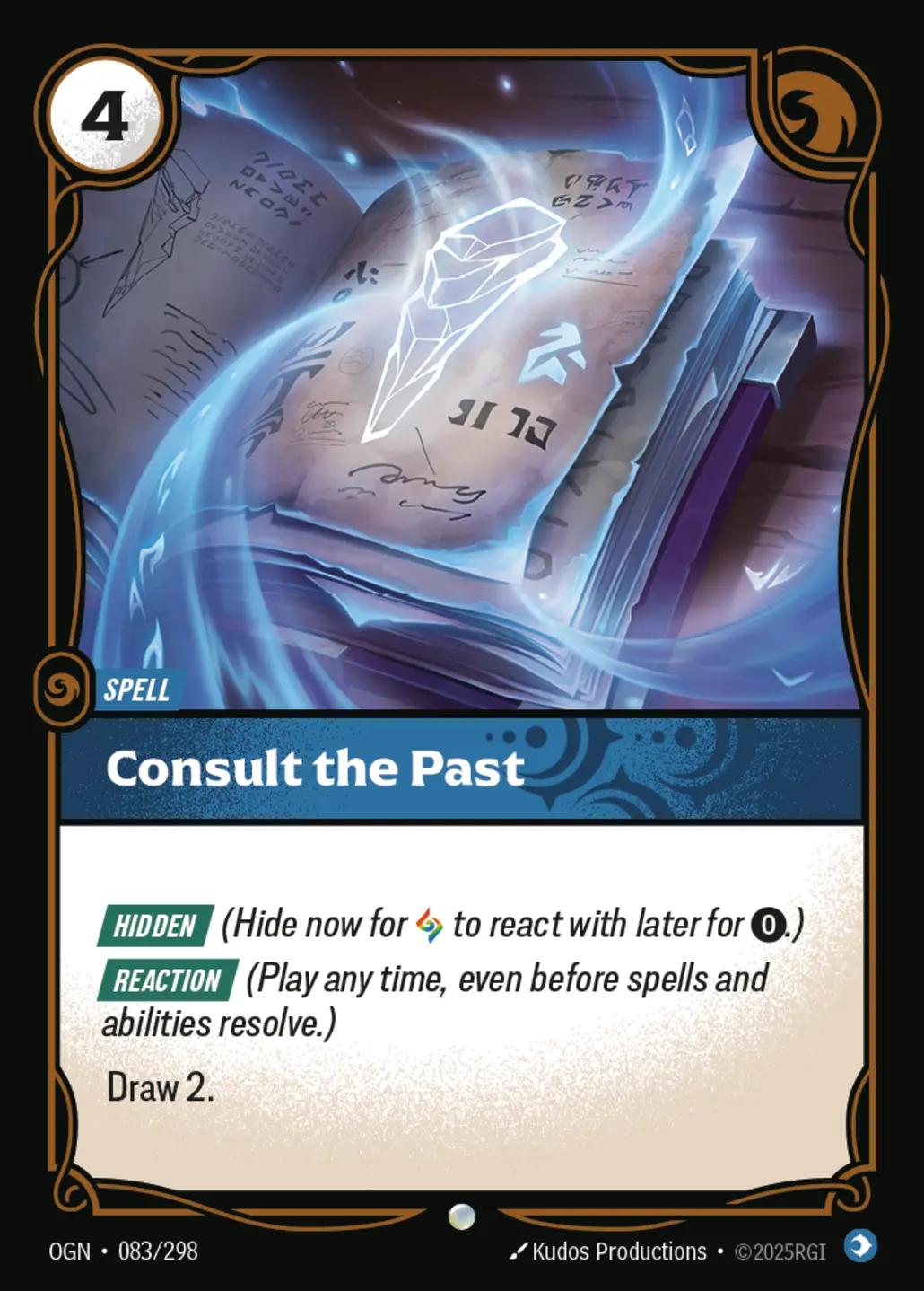 Consult the Past