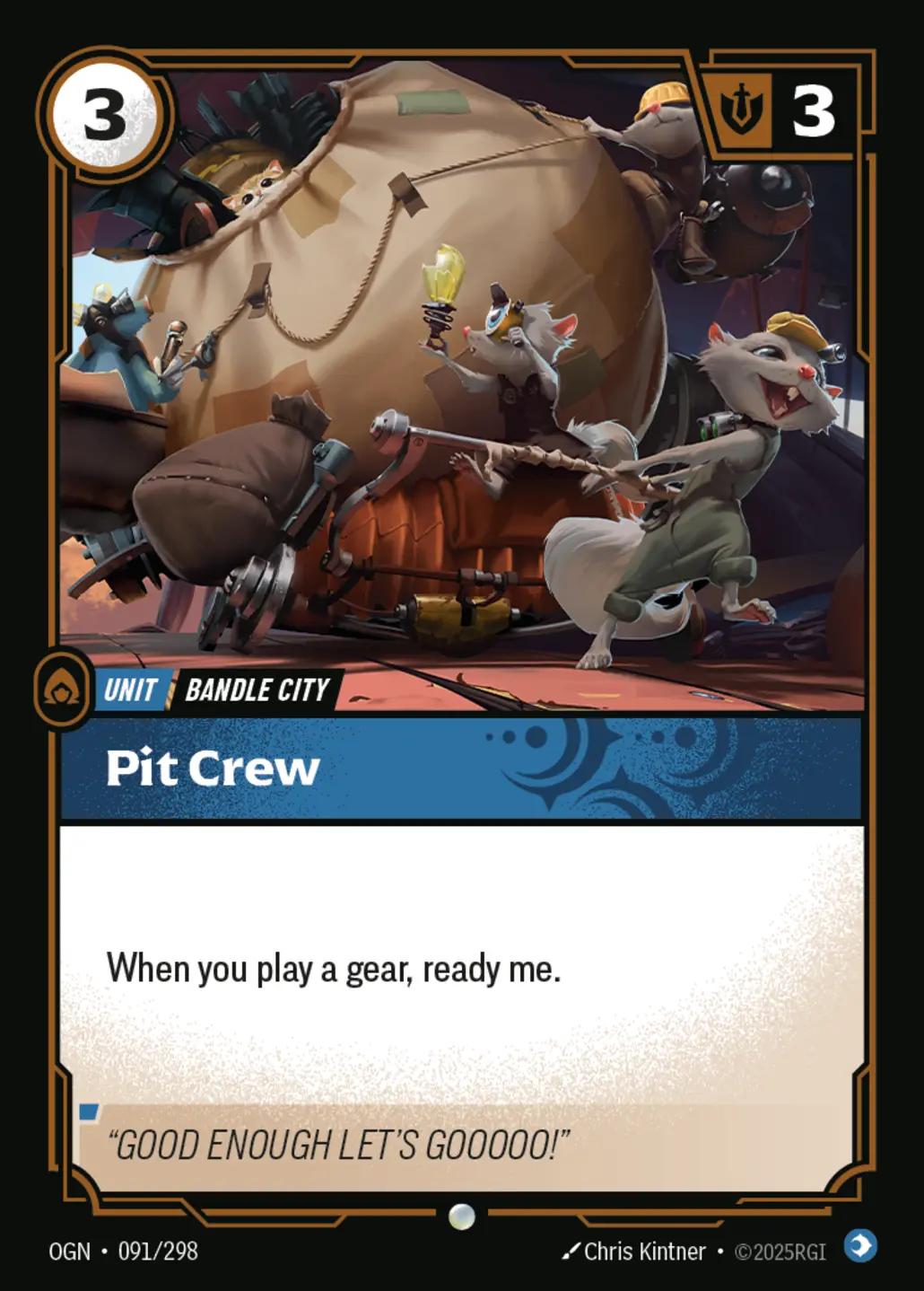 Pit Crew