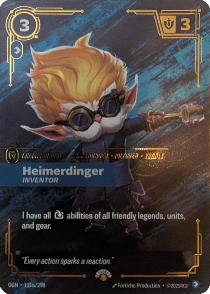 Heimerdinger, Inventeur