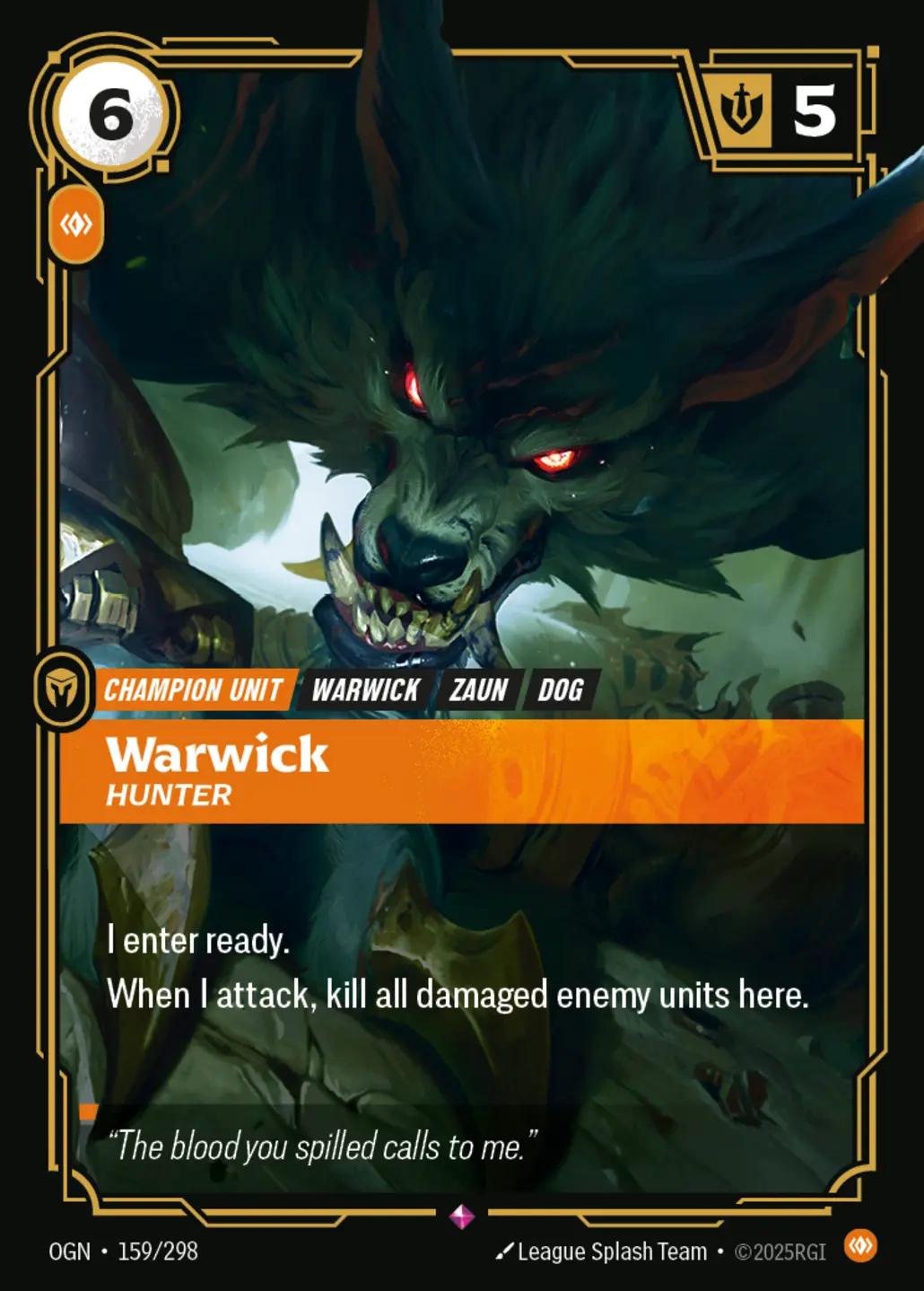 Warwick, Hunter