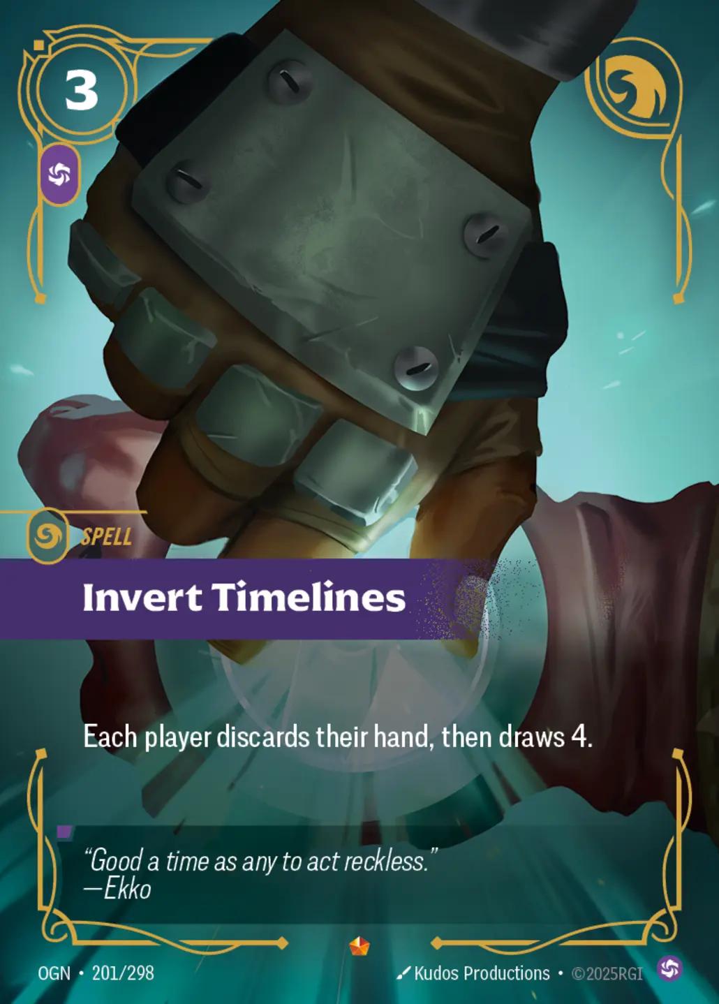 Invert Timelines