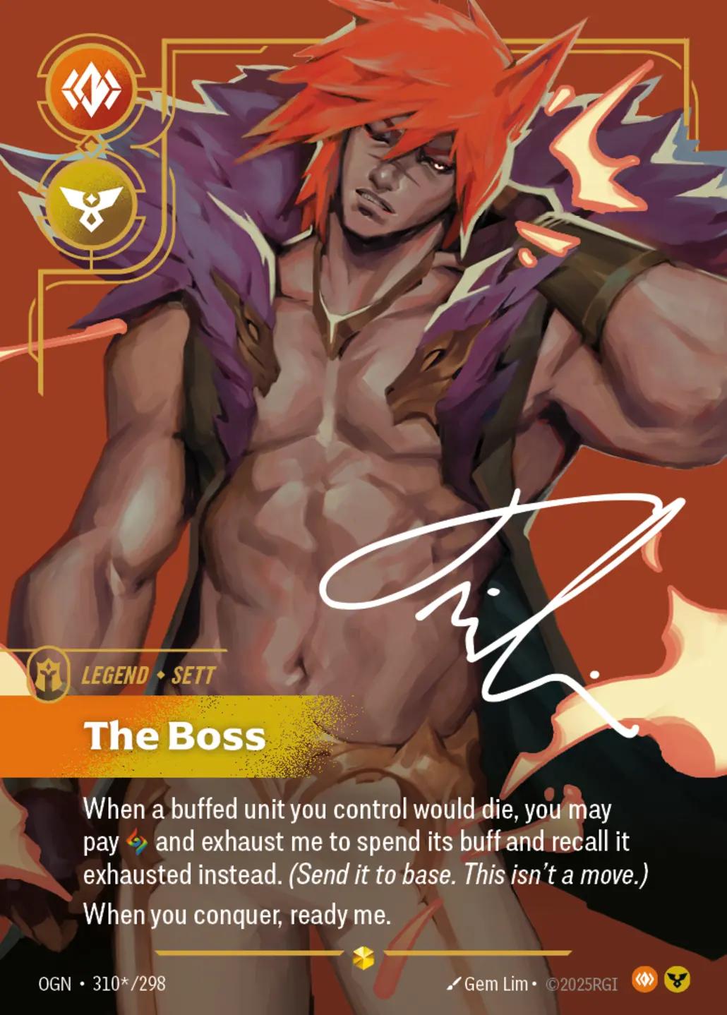 Sett, The Boss