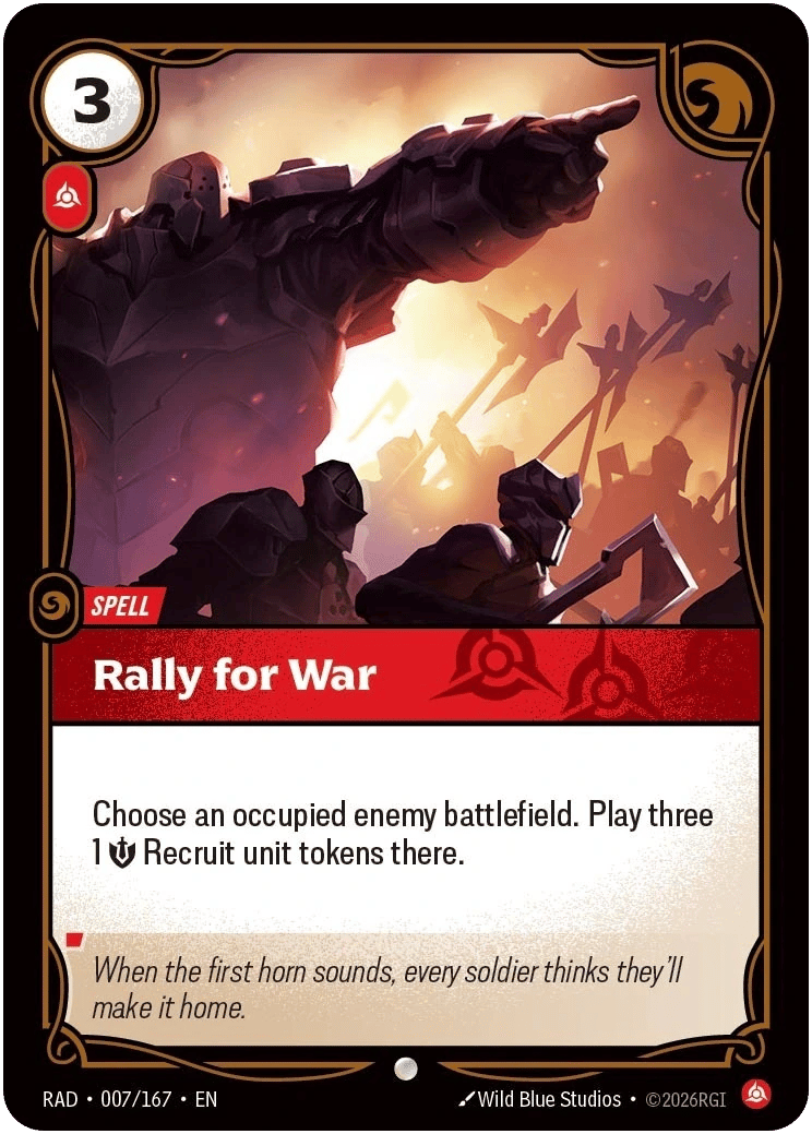 Rally for War