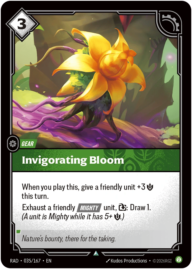 Invigorating Bloom