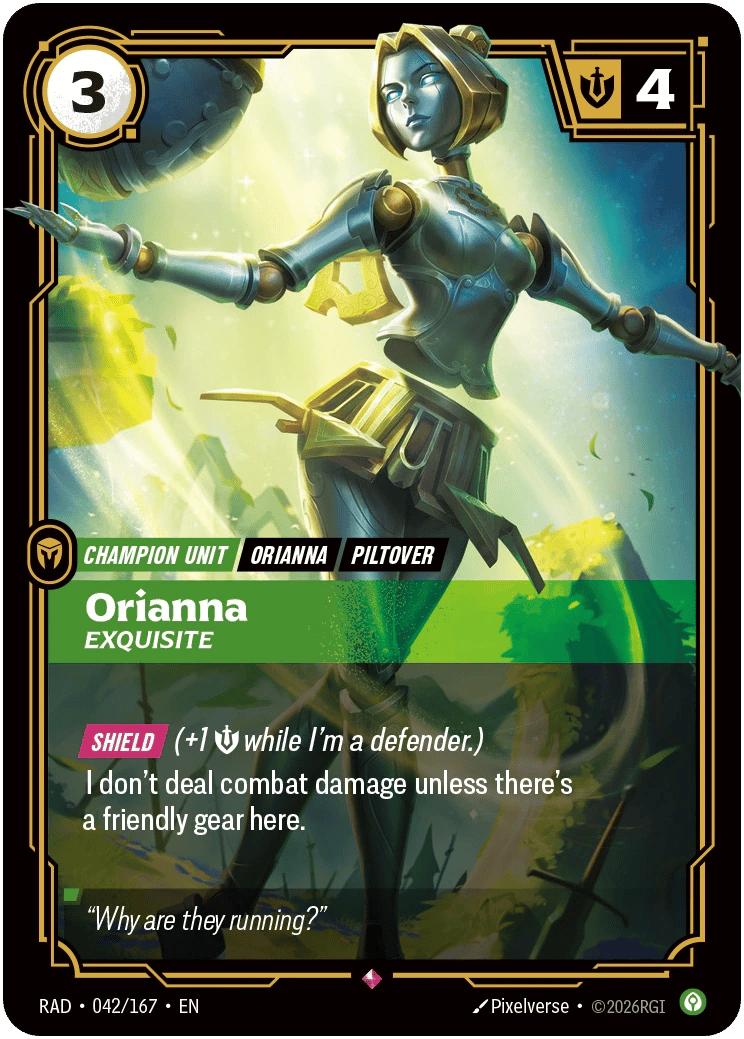 Orianna, Exquisite