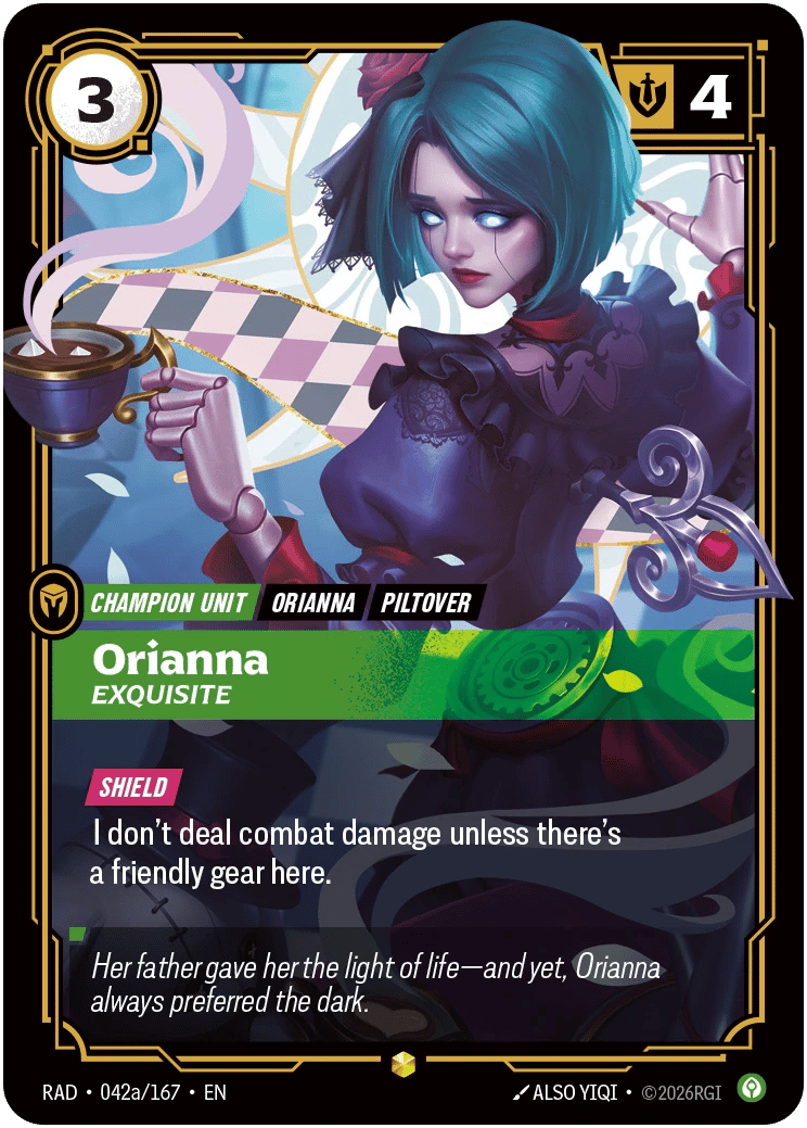 Orianna, Exquisite