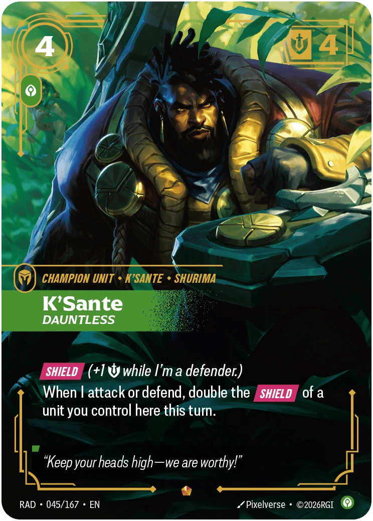K'Sante, Dauntless