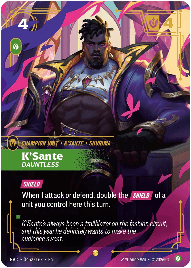 K'Sante, Dauntless