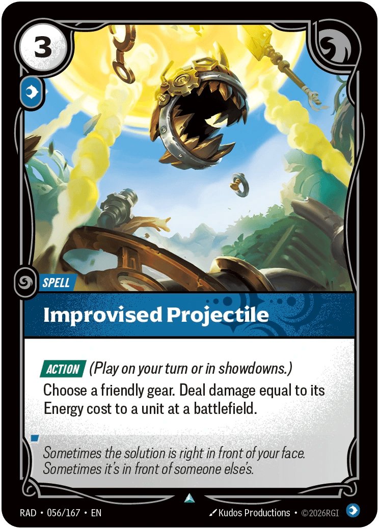 Improvised Projectile