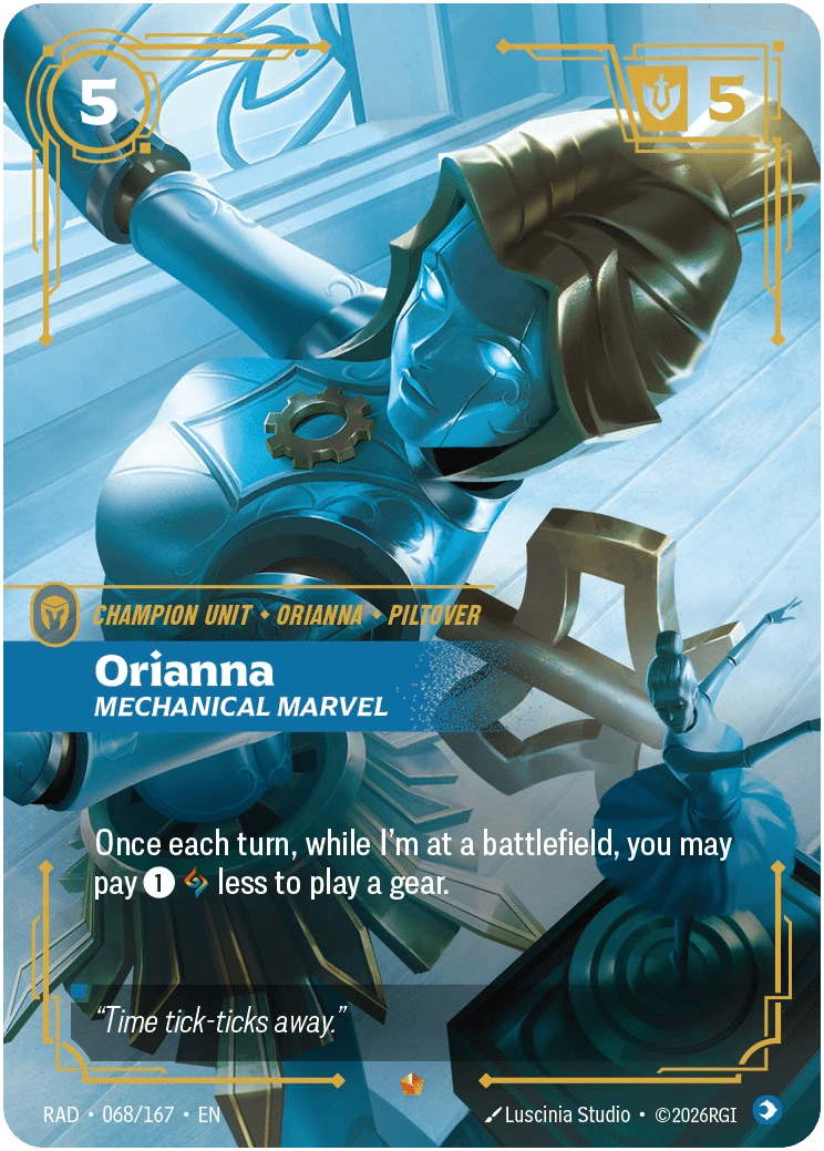 Orianna, Mechanical Marvel
