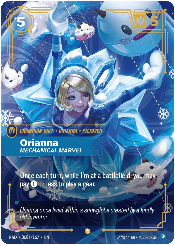 Orianna, Mechanical Marvel