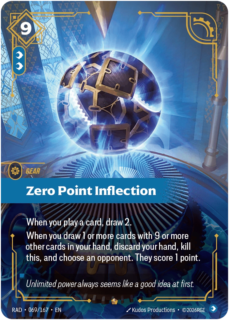 Zero Point Inflection